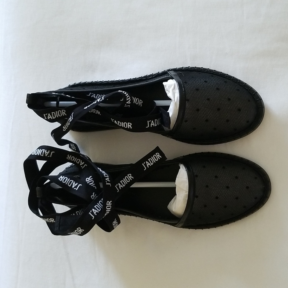 DIOR Nicely-D Jadior Ballet Flats Size 36 - Picture 1 of 6